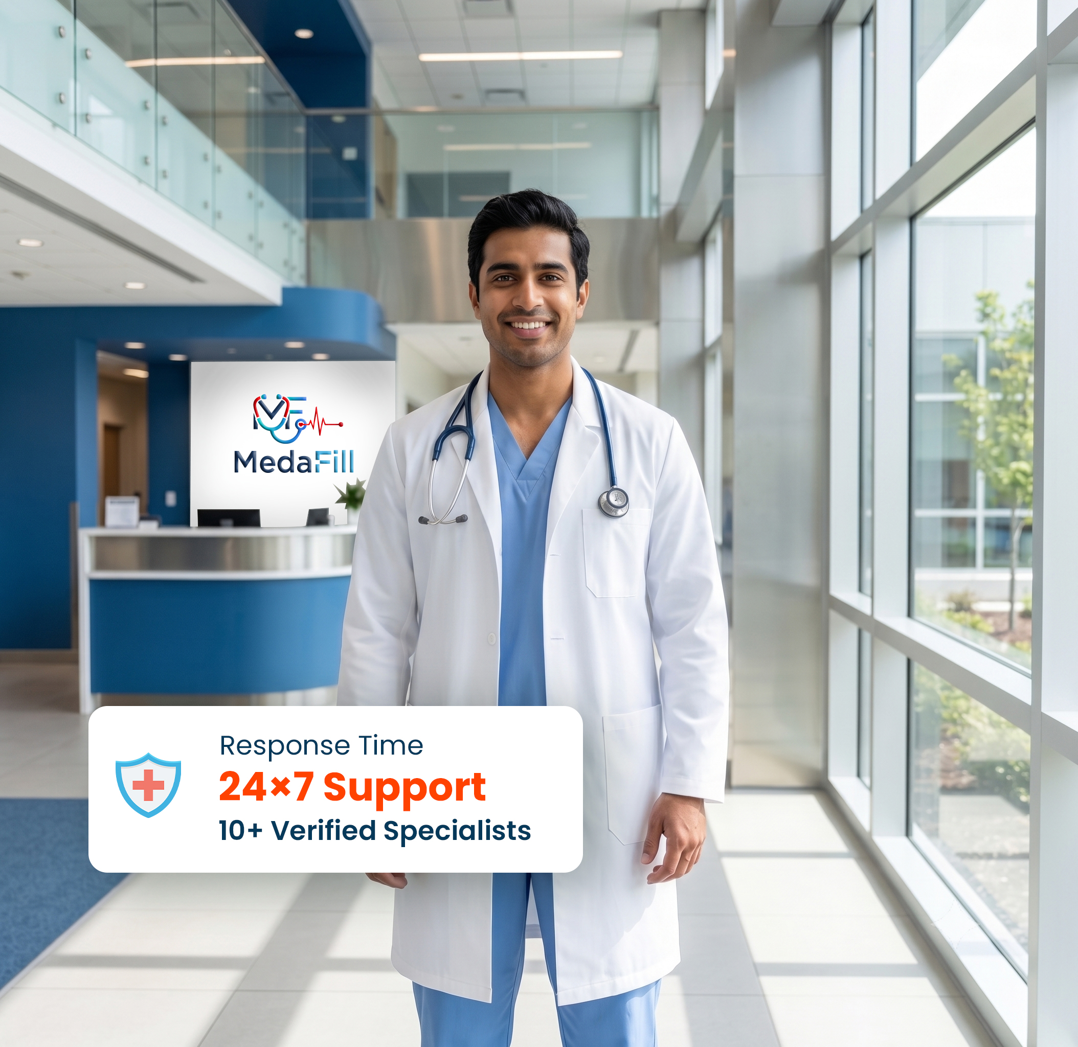 MedaFill Doctor — 24×7 Online Medical Support